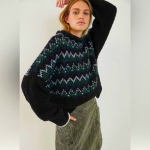 NWT- Anthropologie Pilcro Selene Sweater (Black)